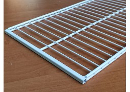 Полиця з проволоки, гардеробна 600х300мм (біла)